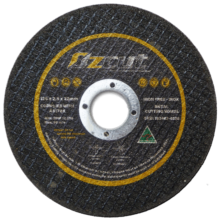 Flat Cutting Wheel 125mm (5") x 2.5mm (50 Piece) - Image 1