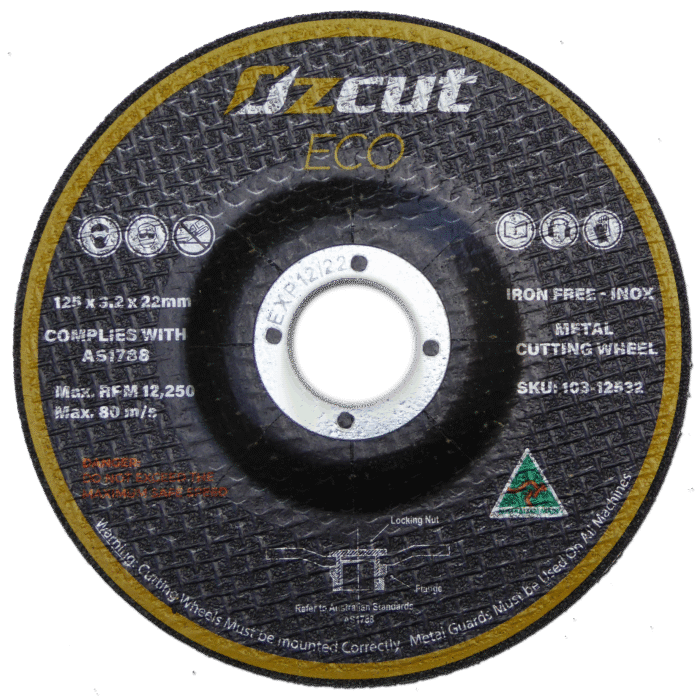 Depressed Centre Cutting Wheel 125mm (5") x 3.2mm (40 Piece) - Image 1