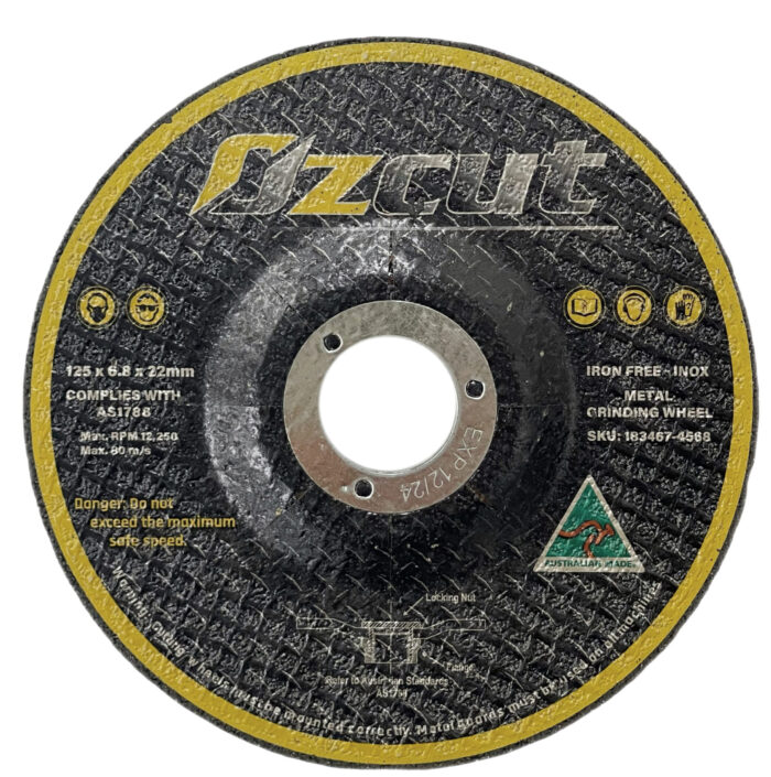 Depressed Centre Grinding Wheel 125mm (5") x 6.8mm (20 Piece) - Image 1