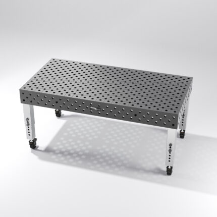 1000x2000 mm Pro Series Nitrided Cast Iron 3D Welding Table | CNC Machined