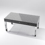 1000x2000 mm Pro Series Nitrided Steel 3D Welding Table | CNC Machined