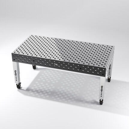 1000x2000 mm Pro Series Nitrided Steel 3D Welding Table | CNC Machined