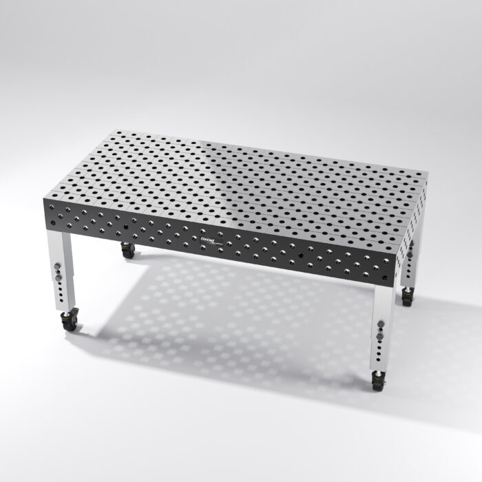 1000x2000 mm Pro Series Nitrided Steel 3D Welding Table | CNC Machined - Image 1