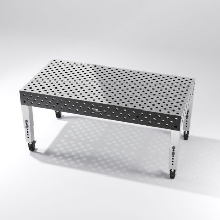 1000x2000mm Pro Series Nitrided Steel 3D Welding Table | CNC Machined