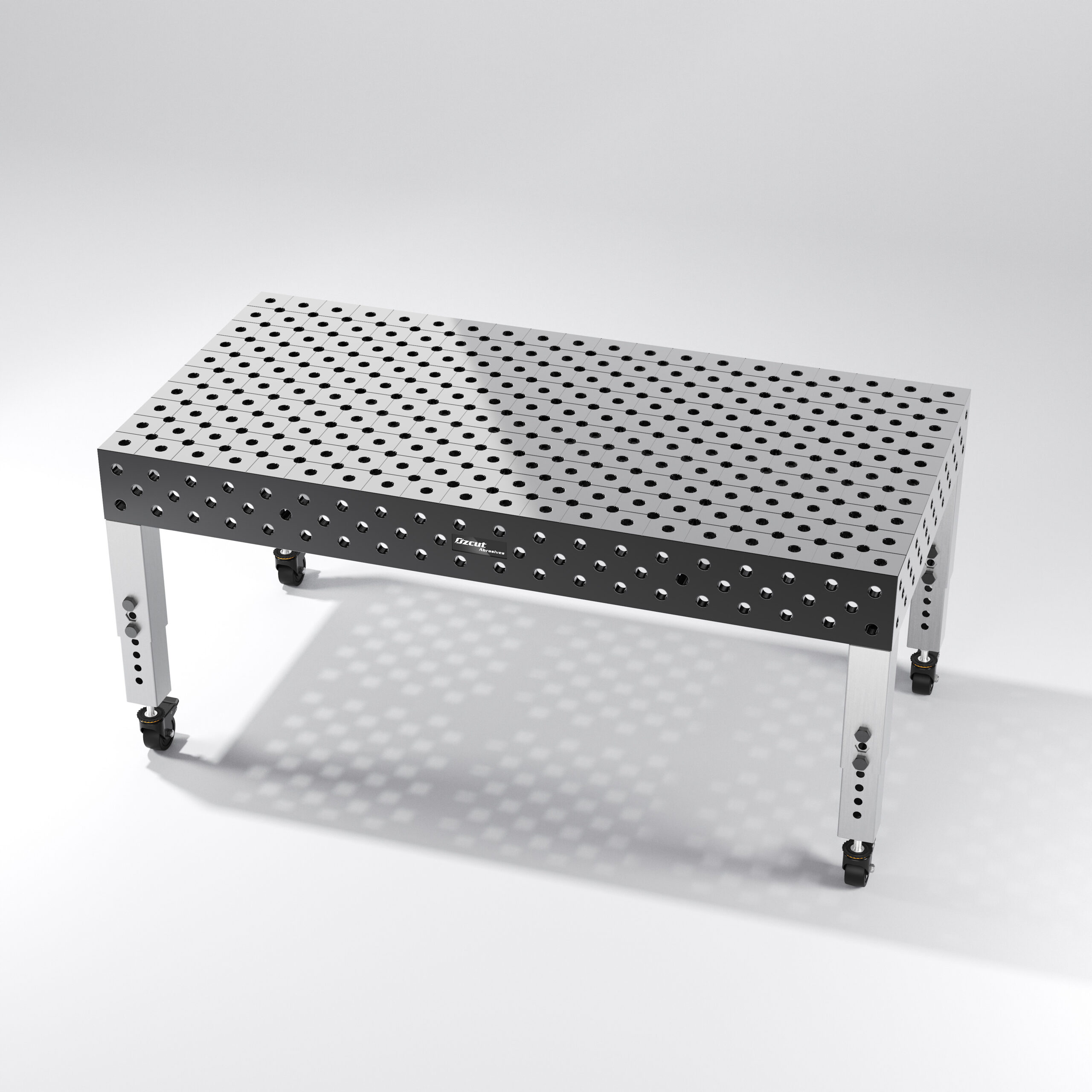 PS-1220-SN-AL-CS-100D 1000x2000mm Pro Series Nitrided Steel 3D Welding Table | CNC Machined - Image 1