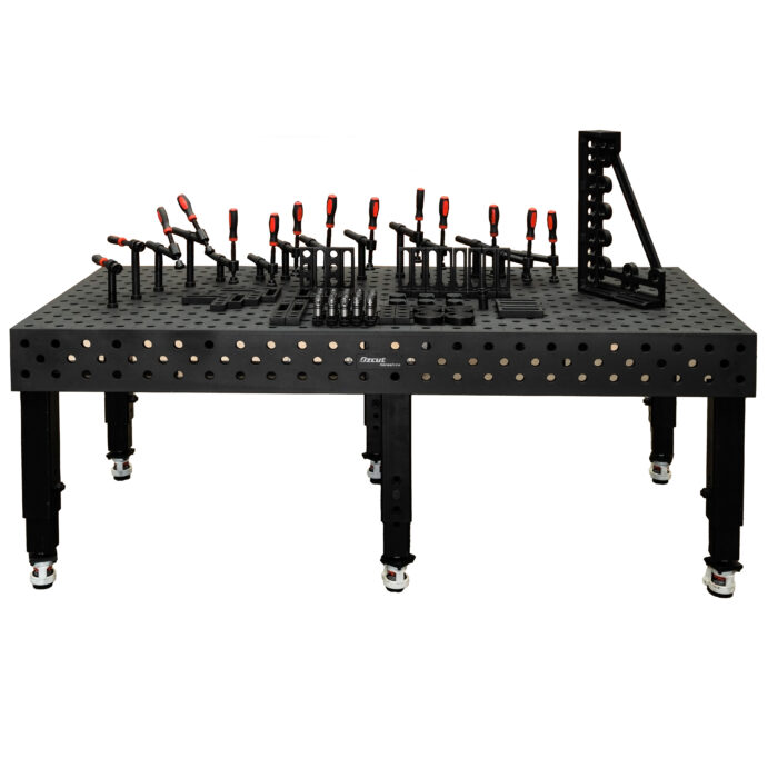 1200x2400mm Pro Series Nitrided Cast Iron Package   | 74pc Large Toolkit - Image 1