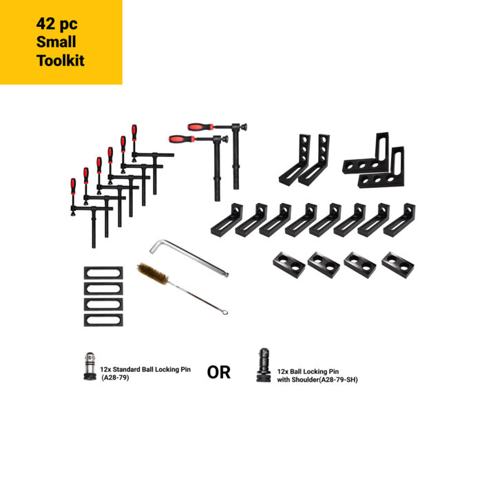 Welding Table Fixture Kit - Small (42pc) - Image 1