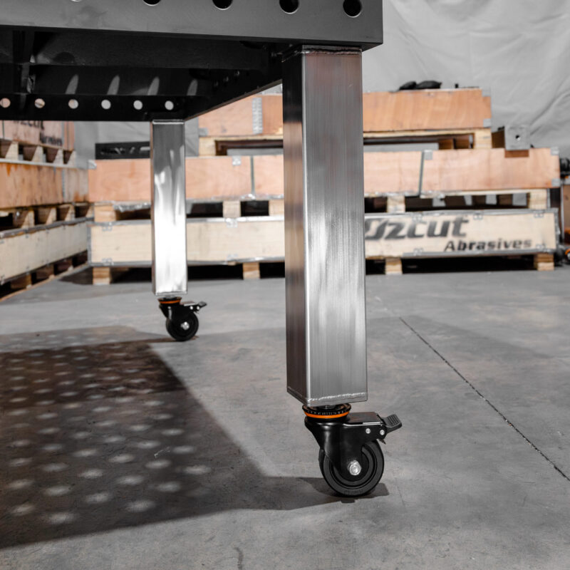 Stainless Fixed Legs With Caster Wheels