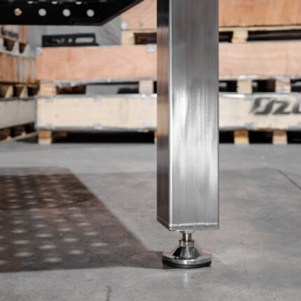 Stainless Steel Fixed Leg with Fixed Foot