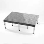 2000x3000mm Pro Series Nitrided Steel 3D Welding Table | CNC Machined