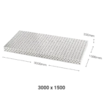 1500x3000mm Essentials Series Cast Iron 3D Welding Table | CNC Machined - Image 2