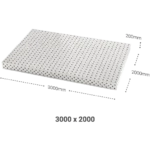 2000x3000mm Essentials Series Cast Iron 3D Welding Table | CNC Machined - Image 2