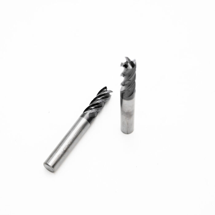 Variable Helix TiAlN Coated Tungsten Carbide End Mill – 4 Flute - Image 3