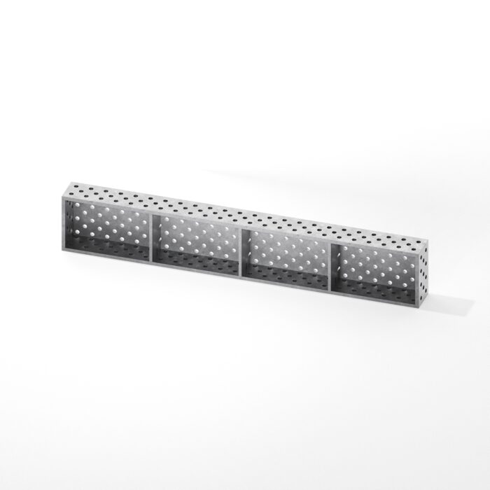 U-Shape Square Box 2400x400x200mm - Image 1