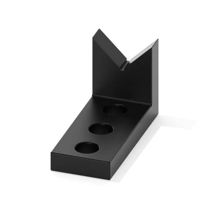 90° V-Square Support | 3 Holes - Image 1