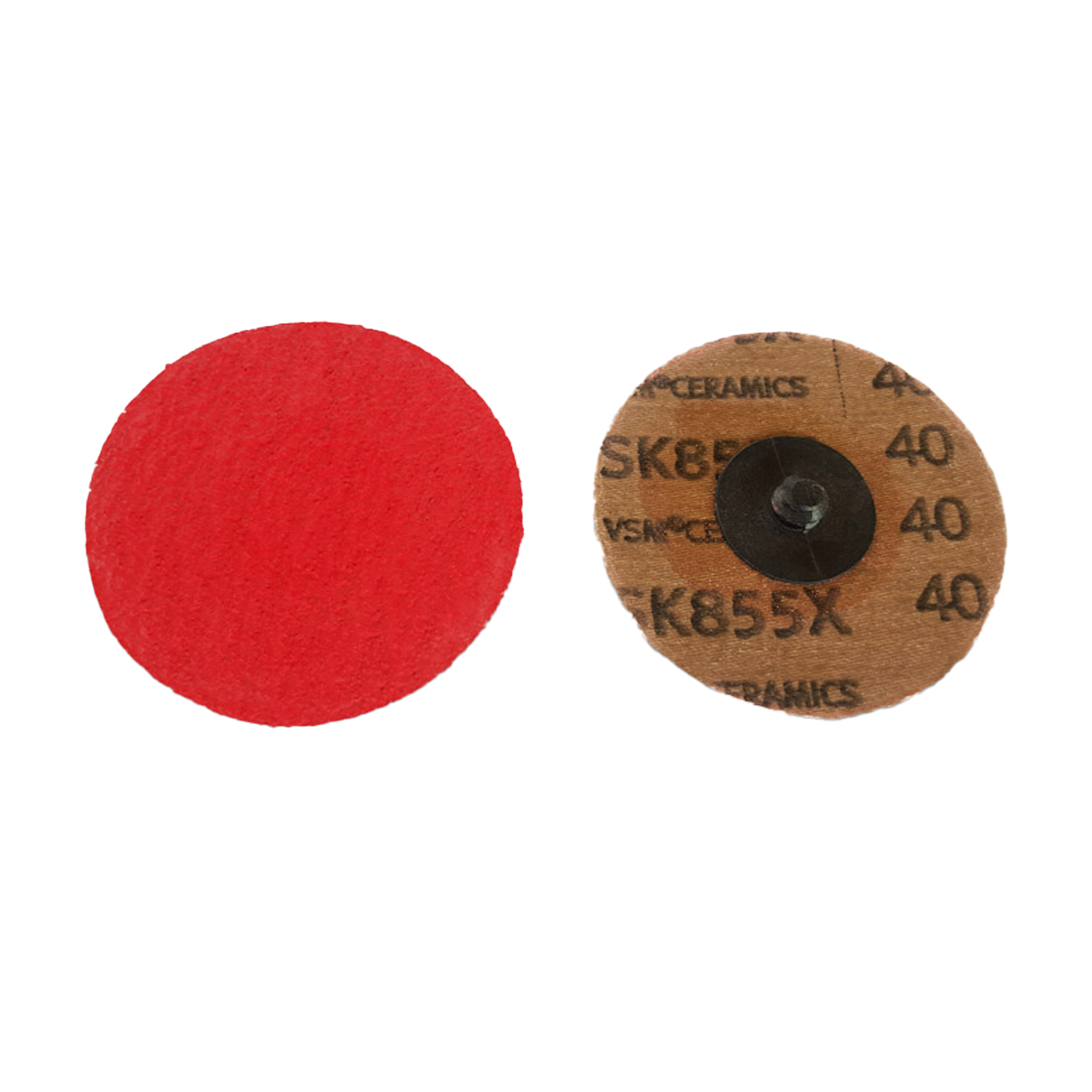 MI-015-75#40 75mm (3") Ceramic Alumina Quick Change Discs (Pack of 25) - Image 1