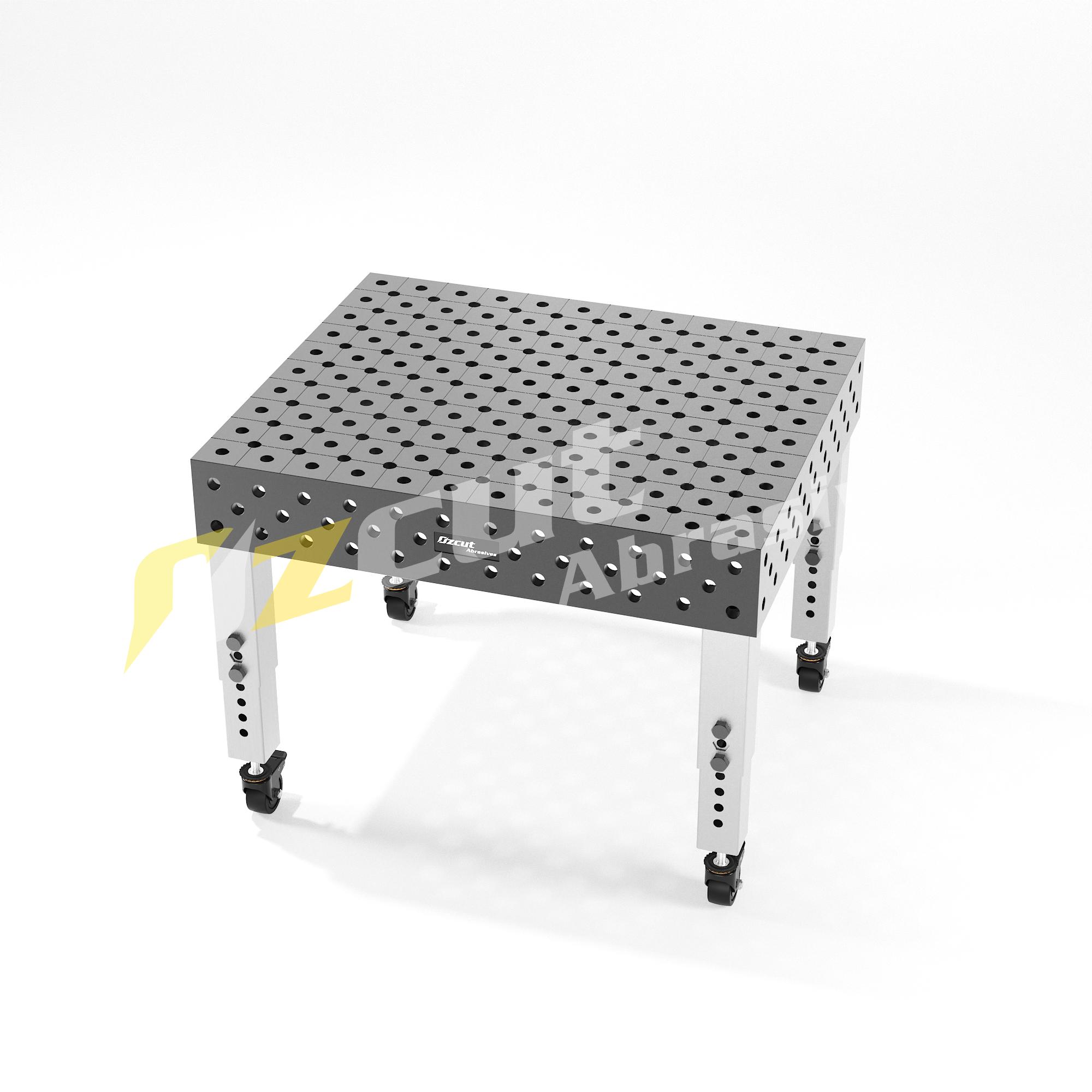 PS-1210-CIN-AL-CS-100D 1000x1200mm Pro Series Nitrided Cast Iron 3D Welding Table | CNC Machined - Image 1