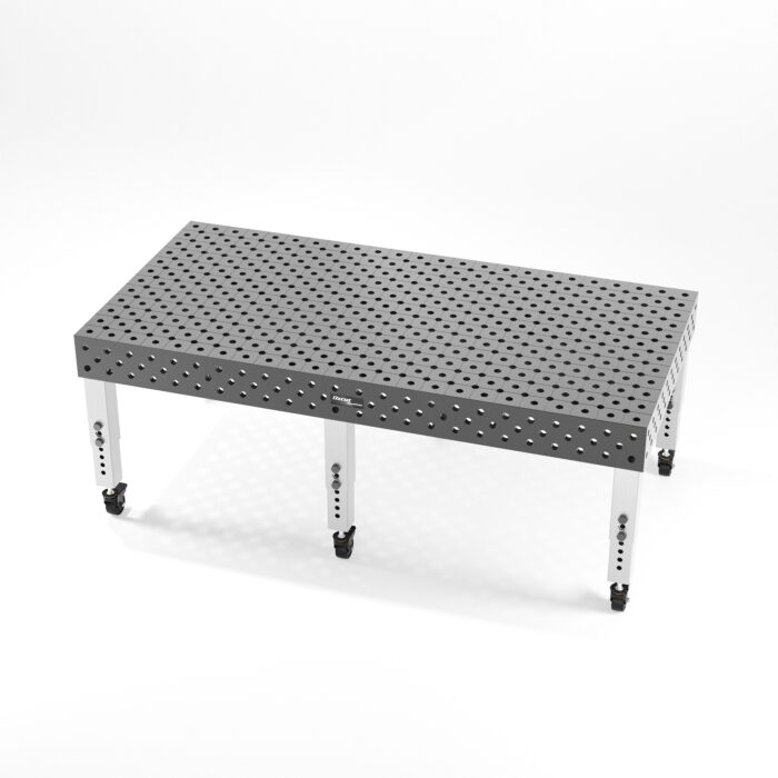 1200x2400 mm Pro Series Nitrided Cast Iron 3D Welding Table | CNC Machined - Image 1