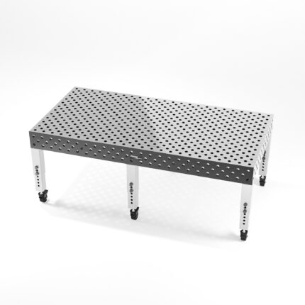 1200x2400 mm Pro Series Nitrided Steel 3D Welding Table | CNC Machined
