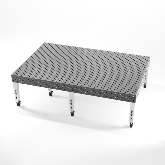2000x3000 mm Pro Series Nitrided Cast Iron 3D Welding Table | CNC Machined - Image 1