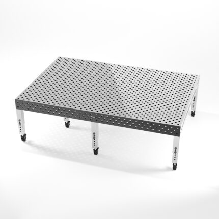 2000x3000 mm Pro Series Nitrided Steel 3D Welding Table | CNC Machined
