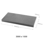 1500x3000mm Pro Series Nitrided Cast Iron 3D Welding Table | CNC Machined - Image 2