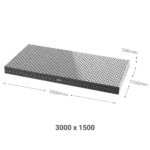 Pro Series 3D Welding Table 1500x3000 – 50x50 Hole Pattern & Perimeter Ruler - Image 2