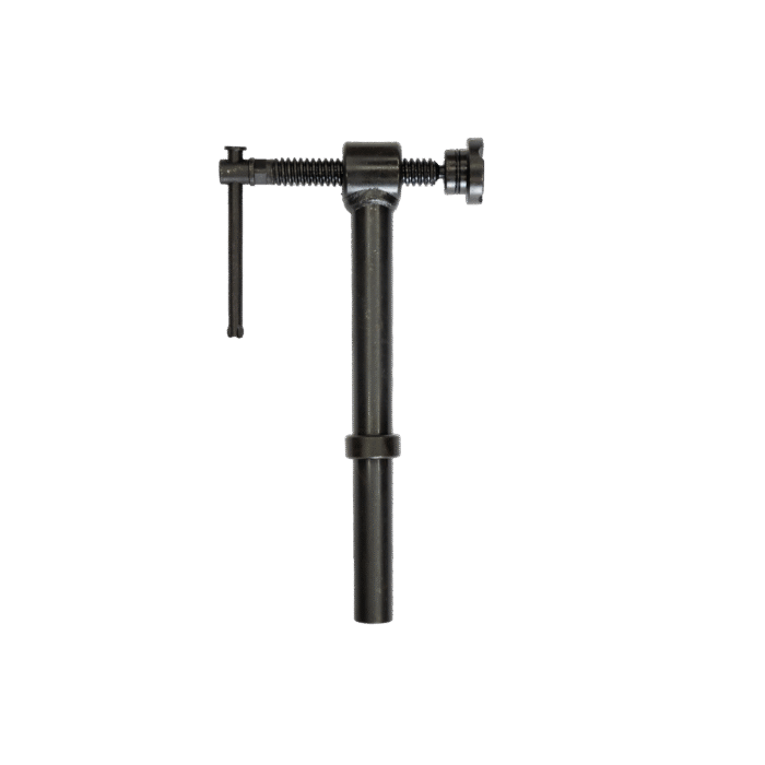 90° Screw Clamp with Handle, 300×150 mm, System 28 - Image 1