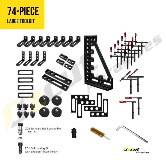 Welding Table Fixture Kit - Large (74pc) - Image 1