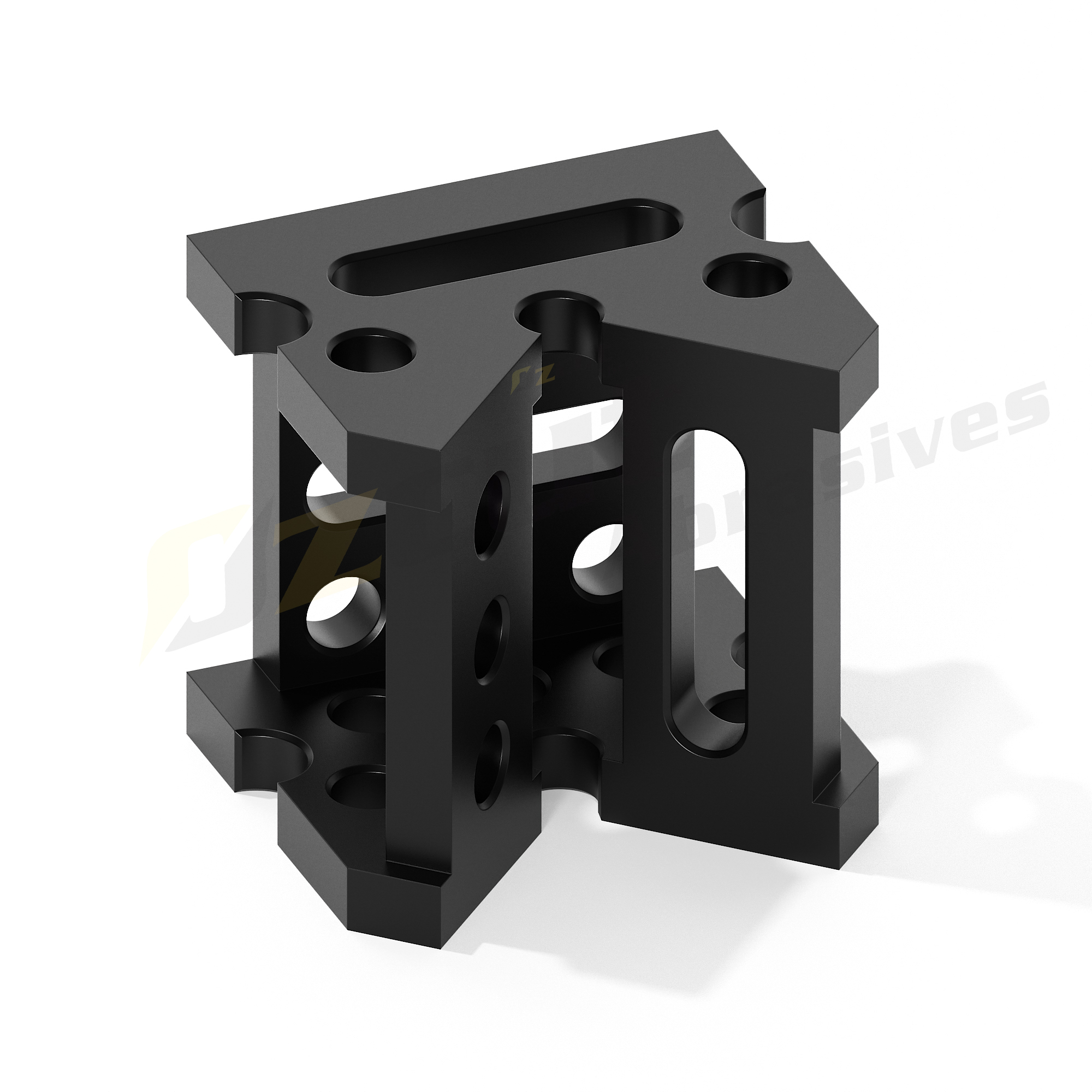 A28-21.3_Watermarked Corner Connection, Cast Iron, System 28 - Image 2