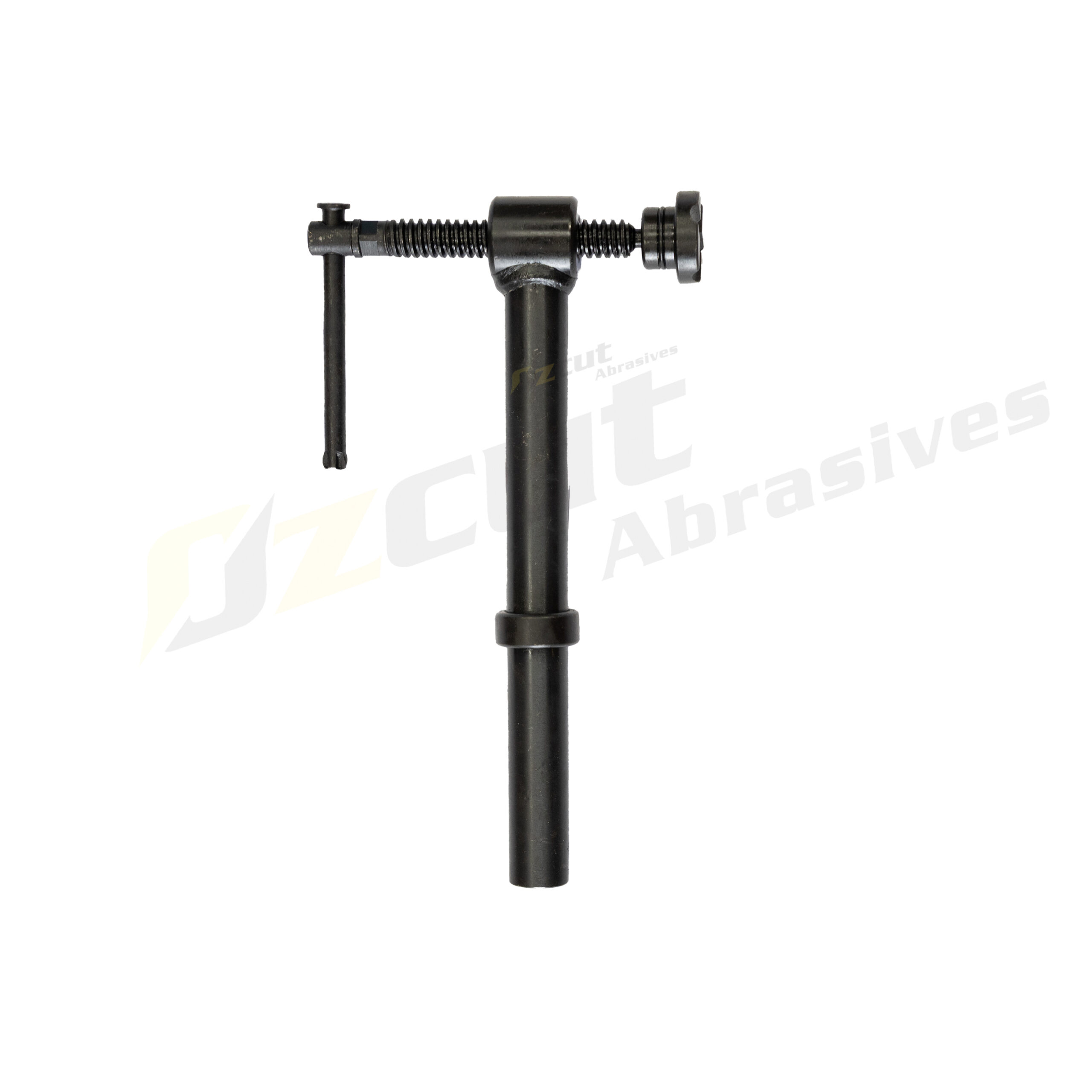 A28-68-T_Watermarked 90° Screw Clamp with Handle, 300×150 mm, System 28 - Image 1