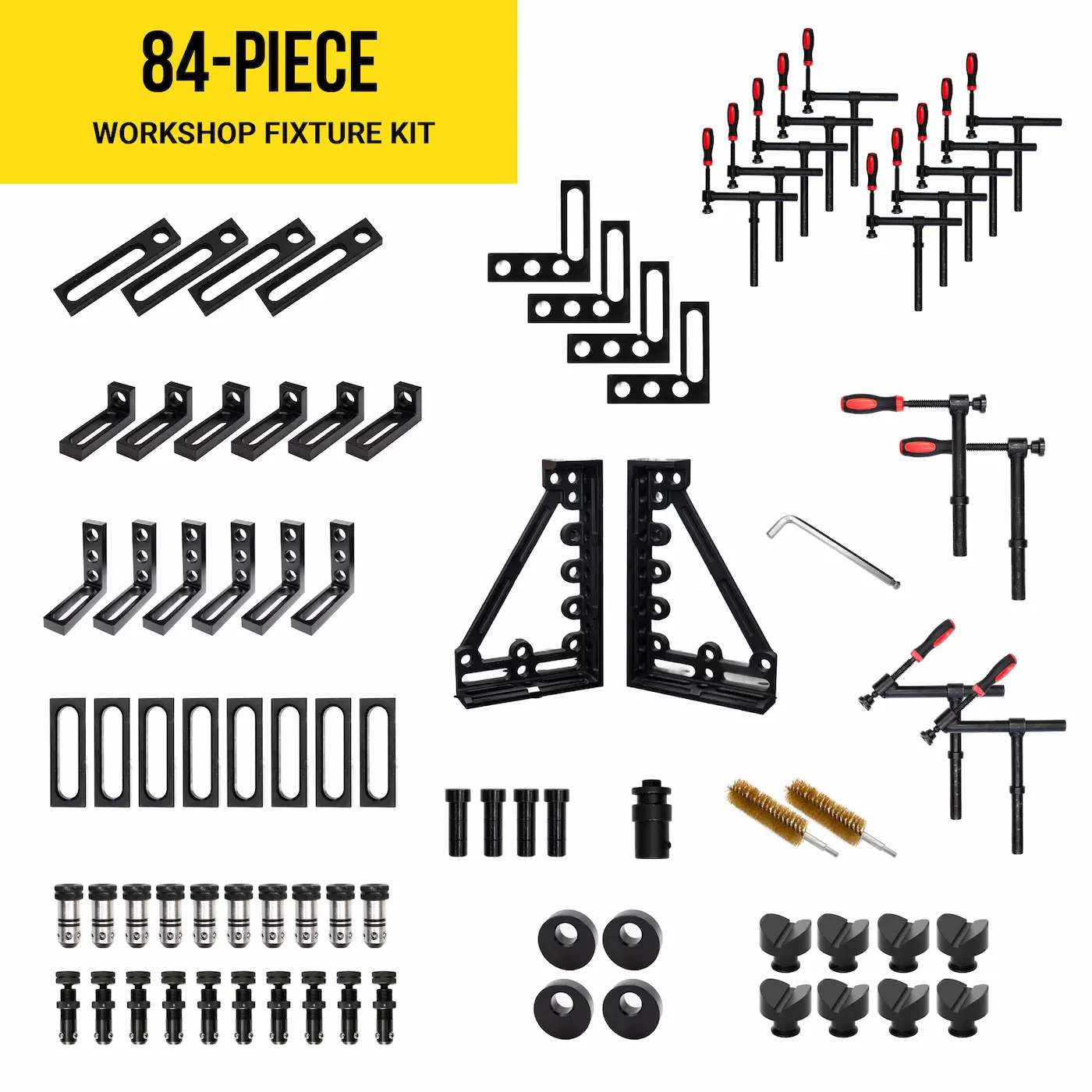 84-piece Workshop Fixture Kit System 28 Workshop Fixture Kit – 84 Piece - Image 1